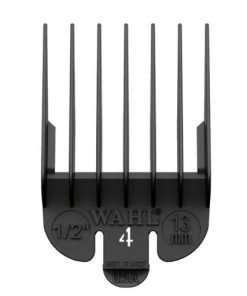 Wahl No.4 1/2" Black Attachment Comb 13mm Cut