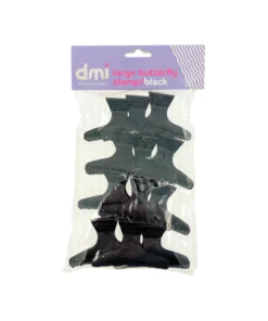 Butterfly Clamps Pack of 12 Black