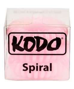 Kodo Baby Pink Spiral Hair Bobbles