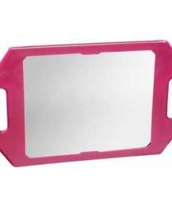 Kodo Two Handed Fuchsia Mirror