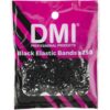 DMI Black Elastic Bands - Pack of 250