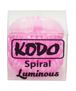 Kodo Luminous Blush Pink Spiral Hair Bobbles