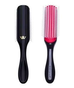 Denman D3 Original 7 Styler Black with Gold Crown