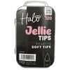 Halo jellie nail tips stiletto, assorted (120)