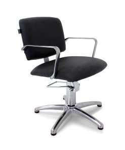 Rem Atlas Salon Chair Black Hydraulic