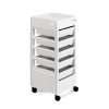 Rem Studio Beauty Trolley White – Flat Top