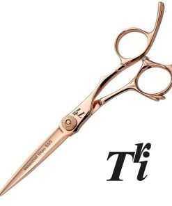 TRI Essential Titan Rose Gold Professional Hairdressing Scissors size 6''