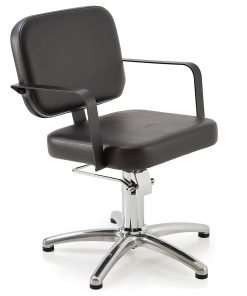 Rem Nero Salon Chair Black Hydraulic