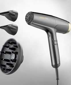 Alternative view of BaByliss PRO Falco High Speed Dryer Grey/Gold