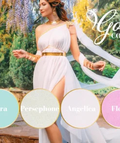GELLUV GODDESS COLLECTION 6 GEL POLISHES INCLUDES FREE NAIL MAT
