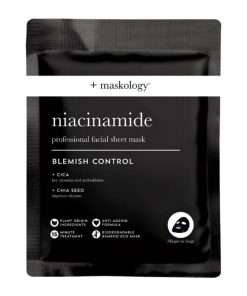 +maskology Niacinamide Face Sheet Mask 22ml