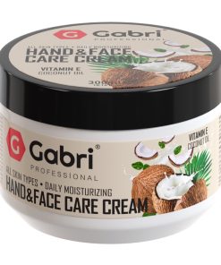 Gabri Professional - Hand & Face Care Cream Vitamin E Coconut Oil 300ml