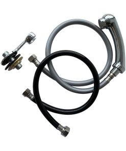 Salon Fit Non-Drip Shower Spray, Hose and Holder