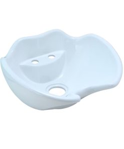 Salon Fit Backwash Basin Deep white