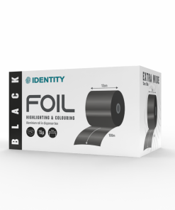 Identity Extra Wide Foil 120mm x 100m - Matte Black