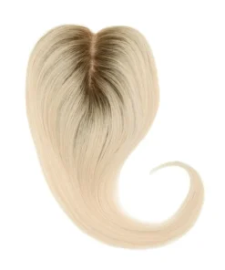 Stranded Derma blend Human Hair Topper - All Colours - #1001 Polar Star