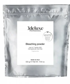3deluxe Bleaching Powder White 7 Level Lift Bleach Dust Free 500g