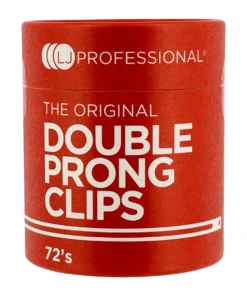 LJ Professional - Double Prong Curl Clips (72pcs)