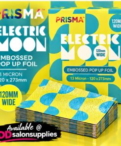 PRISMA Electric Moon Embossed Pop-Up Hair Foil – 120mm Wide – 13 Micron