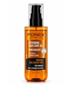 Fonex Cosmetics Repairing Hair Care Oil – Bond Builder for Dry & Damaged Hair 100ml